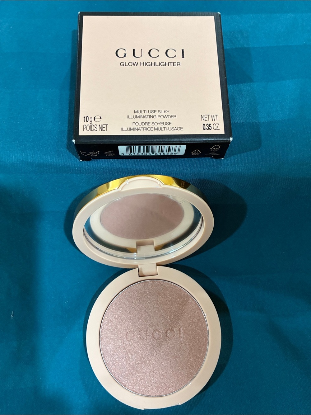 Gucci Glow Highlighter -  Opal Pink 04-Full Size .35oz